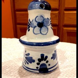 Hand Painted Delft Salt Shaker